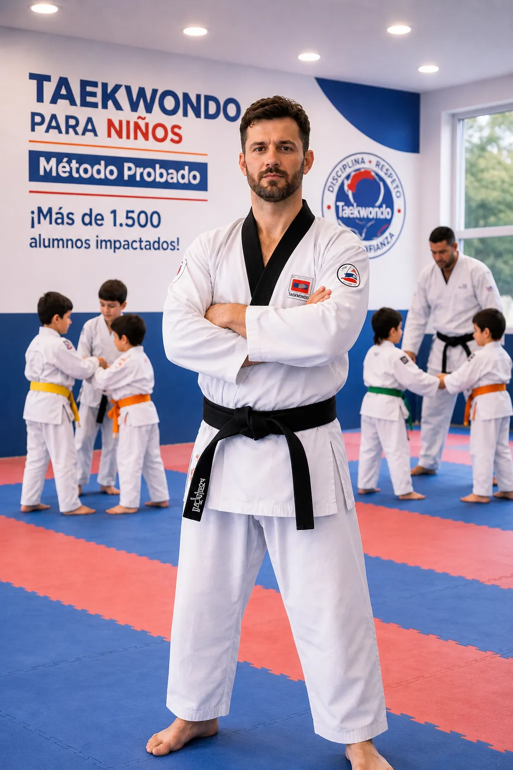 Instructor especializado en Taekwondo